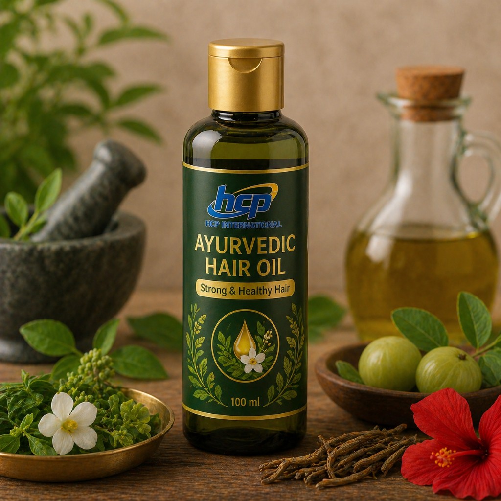 Contract Manufacturing for Herbal Hair Oil